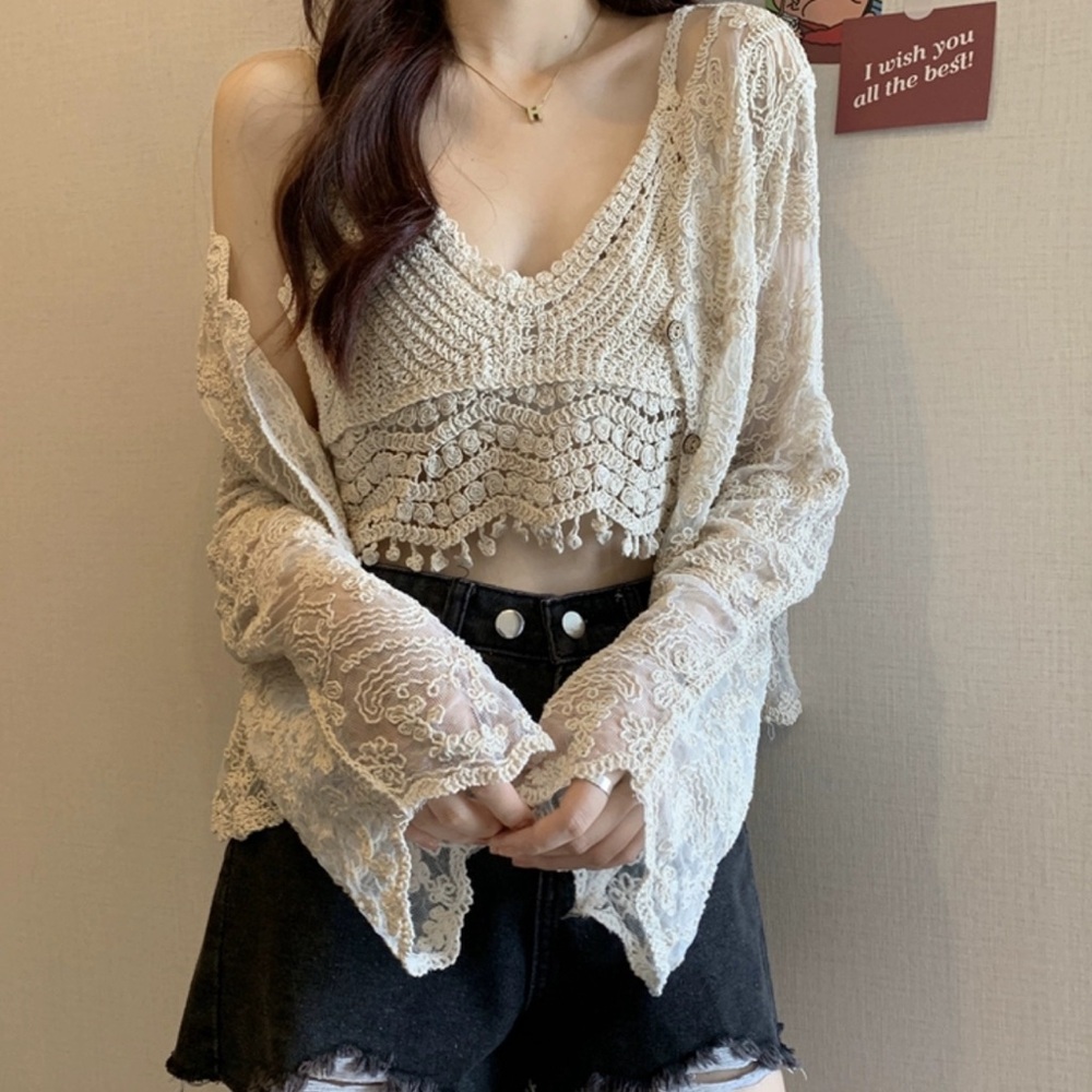 Boho Lace Overlay - Size S